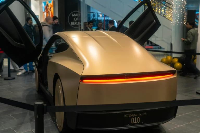 Tesla Robotaxi Showroom