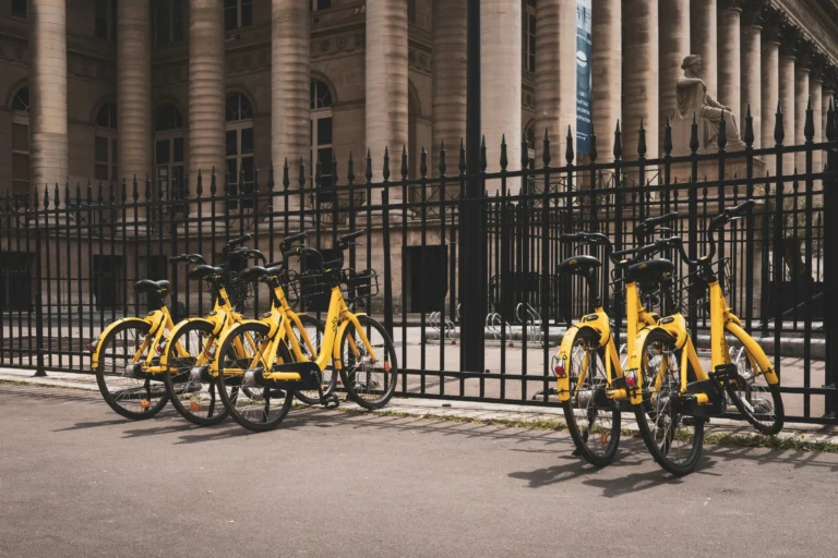 Share mobility bicycles